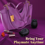 APP-Controlled Rose Vibrator with 9 Suction & Vibration Modes for Clitoral Pleasure