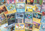 100 Assorted Pokemon Trading Cards With 7 Bonus Free Holo Foils