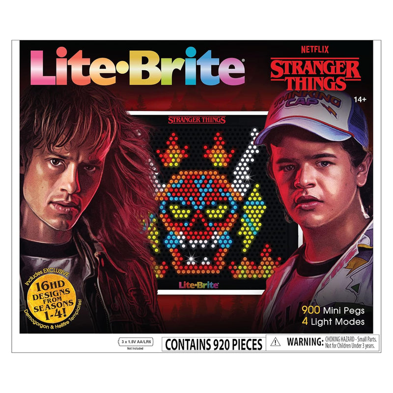 Lite-Brite Stranger Things Special Edition - Demogorgon Hunters - Amazon Ex