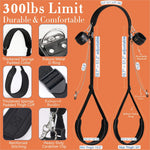 BDSM Bondage Restraint Kit β Adjustable Cuffs, Neck-to-Thigh Sling & Nipple Clamps
