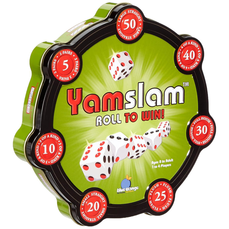 Yamslam Fun Chance and Strategy Family Dice Game for Kids and Adults by Blu