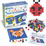 Pixel Art STEM Building Challenge Kit for Kids Ages 5+