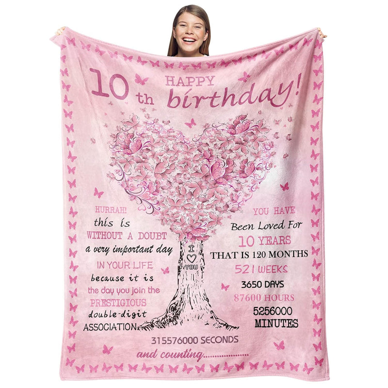 10 Year Old Girl Birthday Gifts Blankets,Best Gifts For 10 Year Old Girls Thro