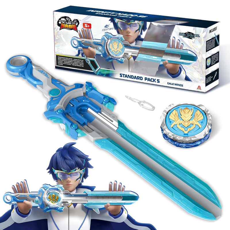 Bey Spinning Top Blade, Sword Gyro Toys Metal Battling Tops, Battle Set Wit