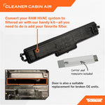 259-101 Cabin Air Filter Door Kit Compatible With Select Models