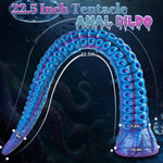 Xl Tentacle Dildo Anal Sex Toys - 22.5'' Monster Long Anal Dildos For G Spot & P Spot Stimulation, Silicone Octopus Dildo Fantasy Dildos Anal Butt Plug Prostate Massager Adult Sex Toy For Men & Women