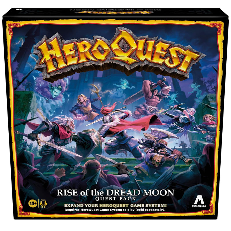 HeroQuest Rise of The Dread Moon Quest Pack, Requires HeroQuest Game System