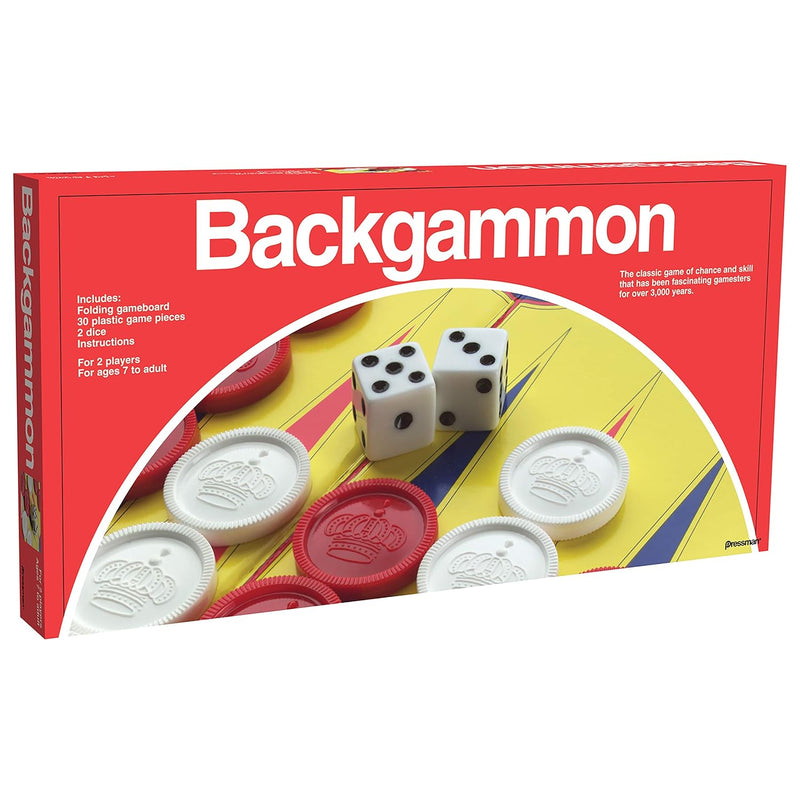 Pressman Backgammon The Classic Game of Chance and Skill That Has Been Fasc
