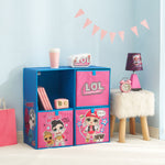 Lol Surprise Kids Storage Cubby Organizer Set