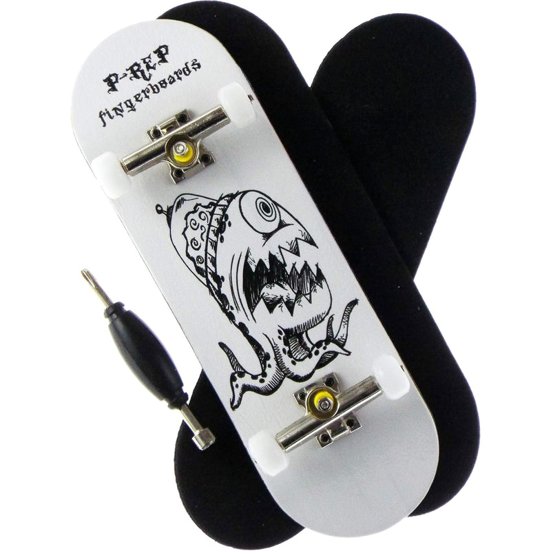 P Rep Alien Brain Starter Complete Wooden Fingerboard Throwback Edition 30Mm