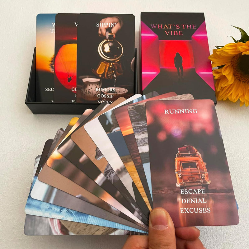 What'S The Vibe Oracle Cards Deck, Oracle Cards For Beginners, Oracle Deck