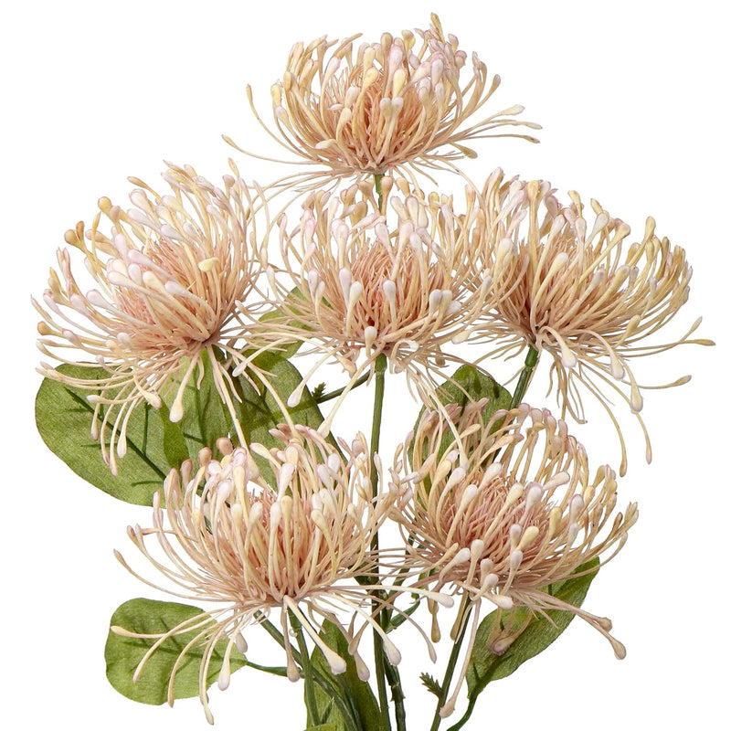 33" Pink Artificial Fall Mums Flowers Chrysanthemum Flowers 2Pcs Fake Spider M