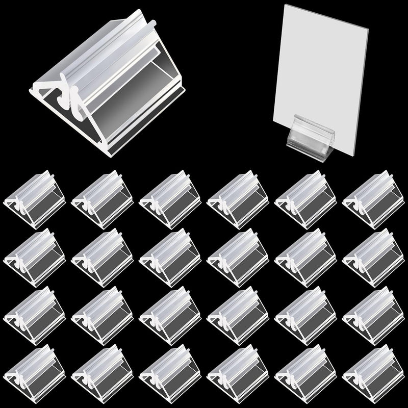 120 Pcs Plastic Game Card Stands Blank Game Board Markers Game Card Holder