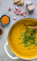 6 Quart Enameled Cast Iron Dutch Oven with Lid – Dual Handles – Oven Safe up to 500° F or on Stovetop - Use to Marinate, Cook, Bake, Refrigerate and Serve – Oyster White