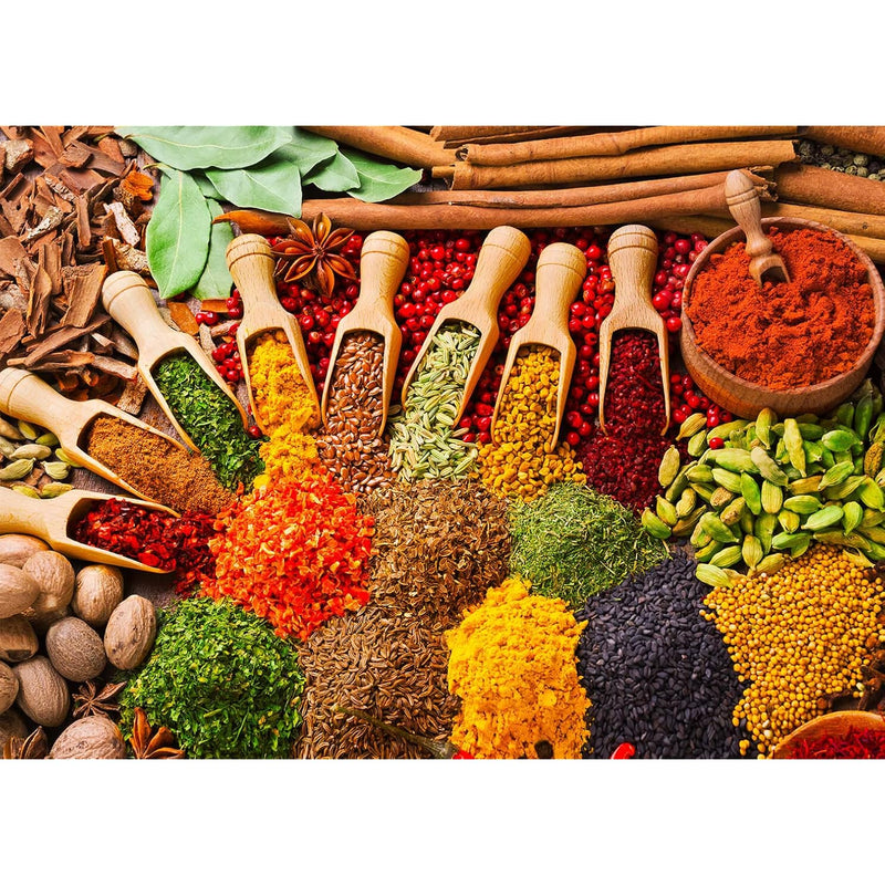 1000 Piece Puzzles For Adults Colourful Spices Jigsaw Puzzles For Adults An