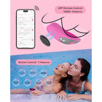 Ferri Wearable Magnetic Panty Vibrator For Women + Personal Lubricant Privacy Water-Based Lube Non-Sticky Lubrication For Men, Women And Couples