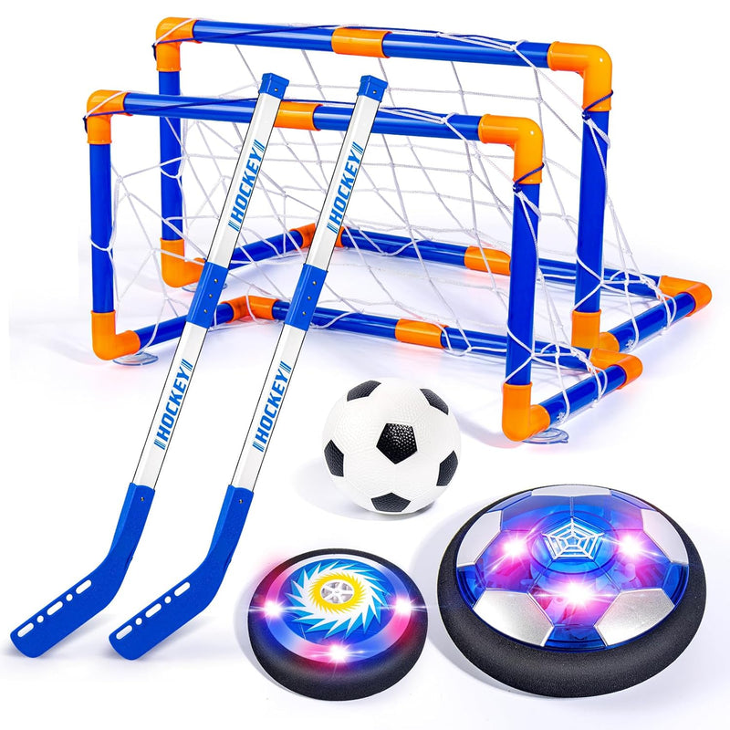 Hover Soccer Ball For Kids,3 In 1 Indoor Hover Soccer Ball With Led Light &
