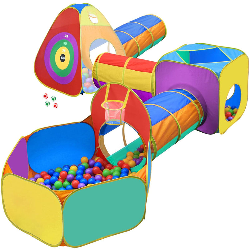 Gift For Toddler Boys & Girls, Ball Pit, Play Tent And Tunnels For Kids, Be