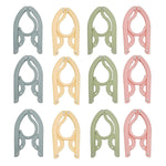 12Pcs Travel Hangers Folding Hangers Portable Clothes Hangers Foldable, Non-Slip