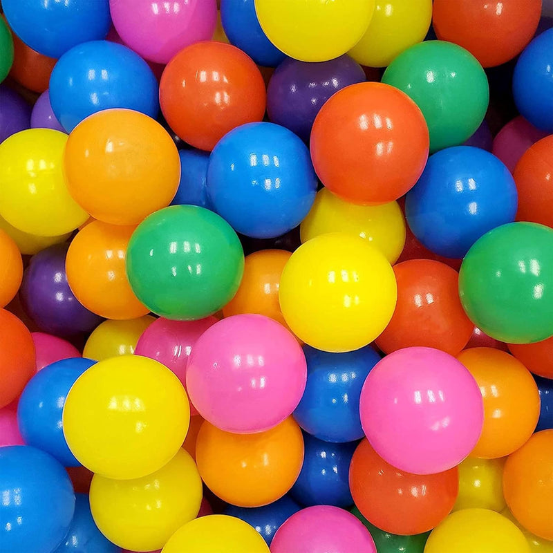 Ball Pit Balls For Kids, Soft Plastic Balls For Ball Pit, 2.2” Crush Proof
