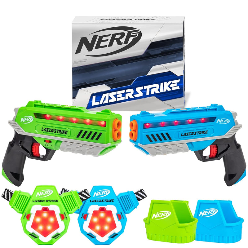 Nerf Laser Strike 2 Player Laser Tag Game Pack Complete with 2 300ft Range
