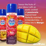 Bundled Flavored Lube Gel - Flavored Adult Lube For Oral And Fruity Edible Lubricants - Strawberry + Mango & Passionfruit