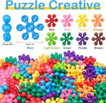 600-Piece Interlocking Building Blocks Set for Kids STEM Construction Play