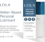 Water-Based Personal Lubricant for Couples, Unscented, Anal Safe, 4 oz