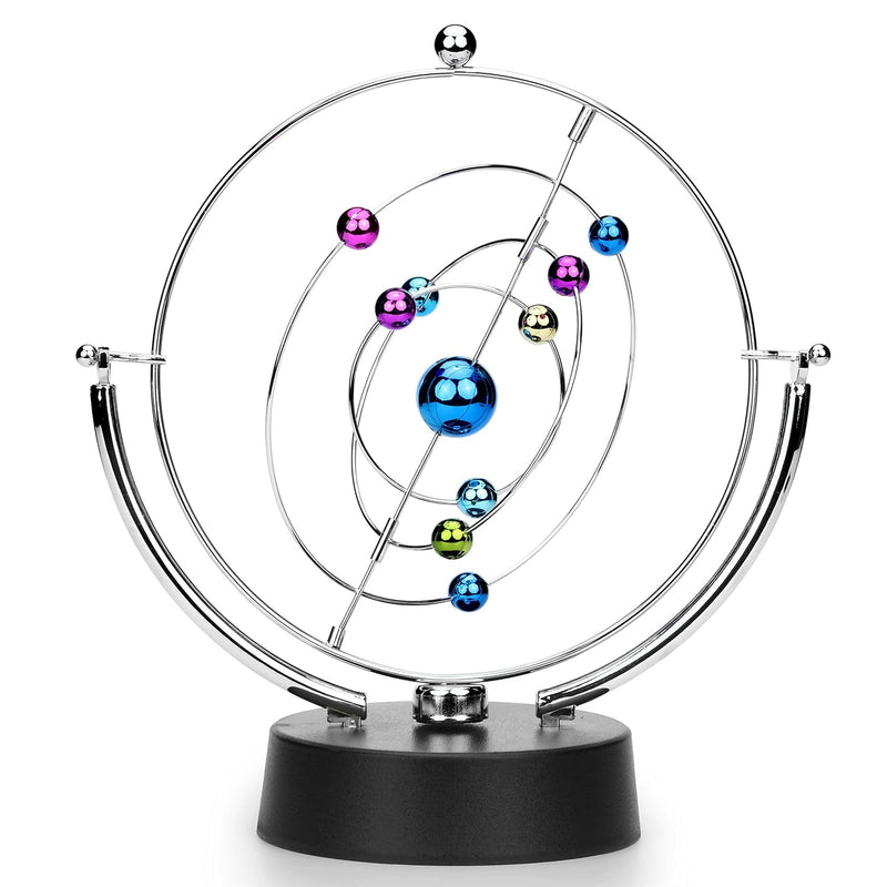 Kinetic Art Asteroid Electronic Perpetual Motion Desk Toy Home Decoration