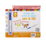 ABC & 123 Toddler Art Activity Book for Kids Ages 2+