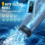 Electric Penis Pump Sex Toys - Pumps & Enlargers Submarine Vacuum Sex Toy For Men, Penis Extender Pumps For Ed With 9 Suction Modes, Adult Toys For Men Dick Pump, Automatic Pocket Pussy Pump