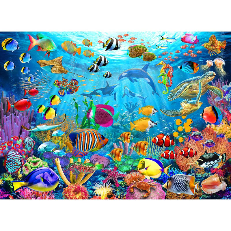 Puzzles For Kids Ages 6 8 8 10 Year Old Ocean Underwater World, 200 Pieces