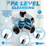 Premium Shower Enema Set With 6 Ft Hose, 4 Silicone & Aluminum Tips, Abs Construction, Flexible Comfort Attachments, Shower Adapter, Reusable Douches & Enemas Accessory