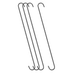 S Hanging Hooks, 20Inch/500Mm Extra Long Steel Hanger, Indoor Outdoor Uses For G