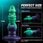 Inflatable Dragon Dildo with Adjustable Thickness, Strong Suction Cup for Men & Women