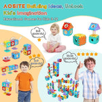 234-Piece Marble Run Building Set for Kids STEM Learning Toy