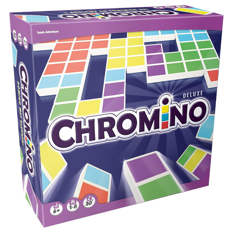 Chromino Deluxe Board Game Strategic Tile Matching Fun For The Whole Family! A
