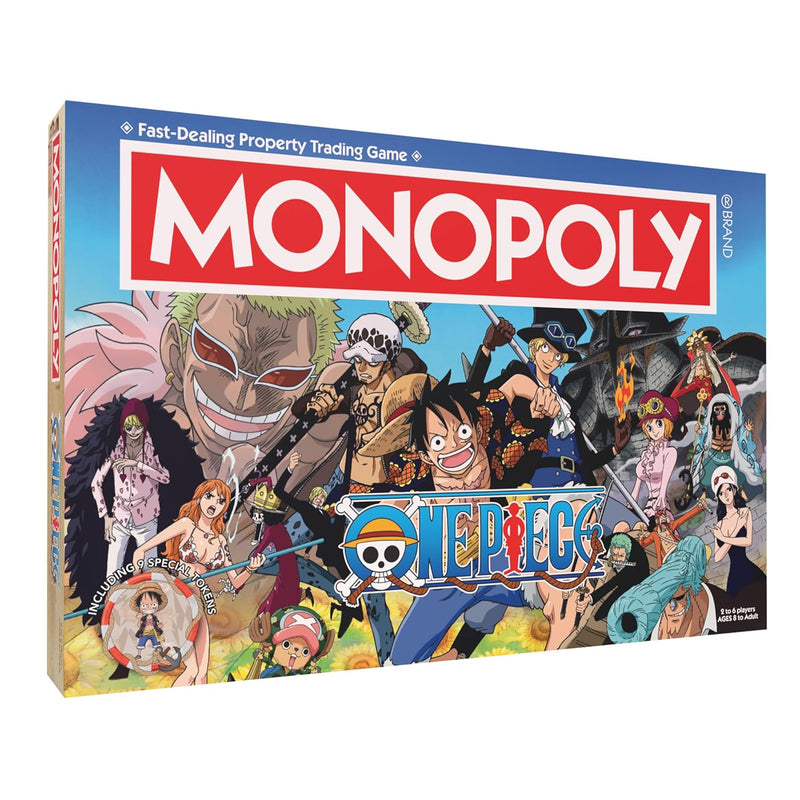 Monopoly: One Piece Edition Board Game | Buy, Sell, Trade with Popular Char