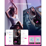 Flexer Wearable Panty Vibrator For Women + Personal Lubricant Privacy Water-Based Lube Non-Sticky Lubrication For Men, Women And Couples