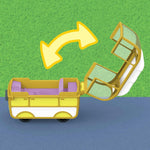 Peppa Pig Toys Peppa's Little Vehicle Set, Includes Helicopter, Camper, and Car Toys and 5 Peppa Pig Figures, Preschool Toys for 3 Year Olds and Up (Amazon Exclusive)