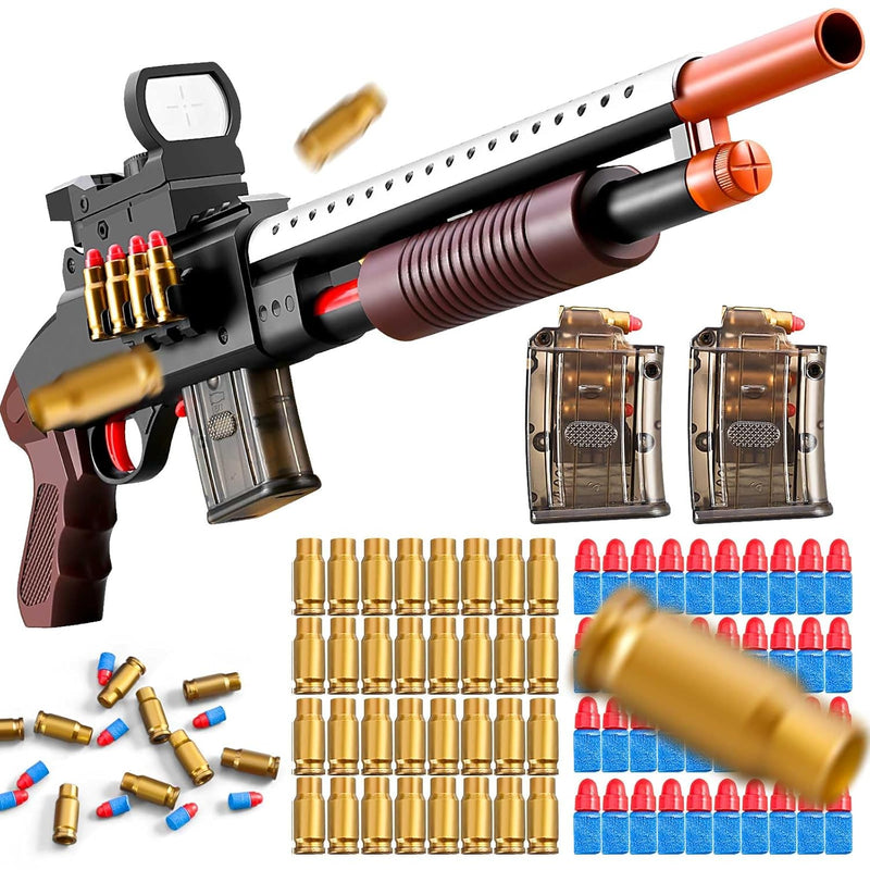 Shell Ejecting Soft Bullet Ball Pellet Gun Realistic Bolt Action Dart Foam