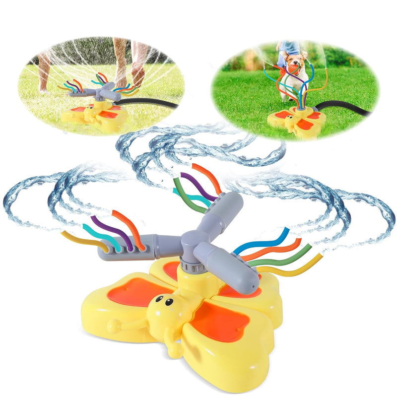 Water Sprinkler For Kids, Kids Sprinklers For Yard Outdoor Activities Summe