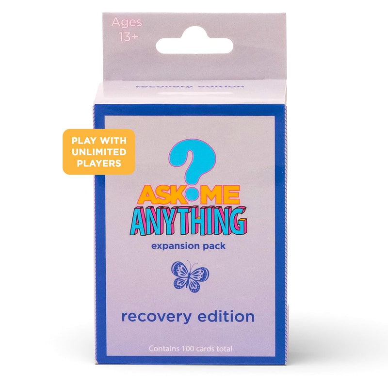 Recovery Pack Card Game 100 Cards For Self Improvement, Coping Skills, And