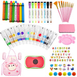 Art Easel Accessories Kit for Kids, Easel Supplies Set with 100+ Art Creation Tools