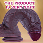 3.6" Diameter Giant Thick Huge Dildo, 15" Extra Large Realistic Fat Dildo With Big Suction Cup,G-Spot Wide Dual-Density Silicone Penis, Anal Xxl Long Penis Adult Toy For Advanced Men And Women