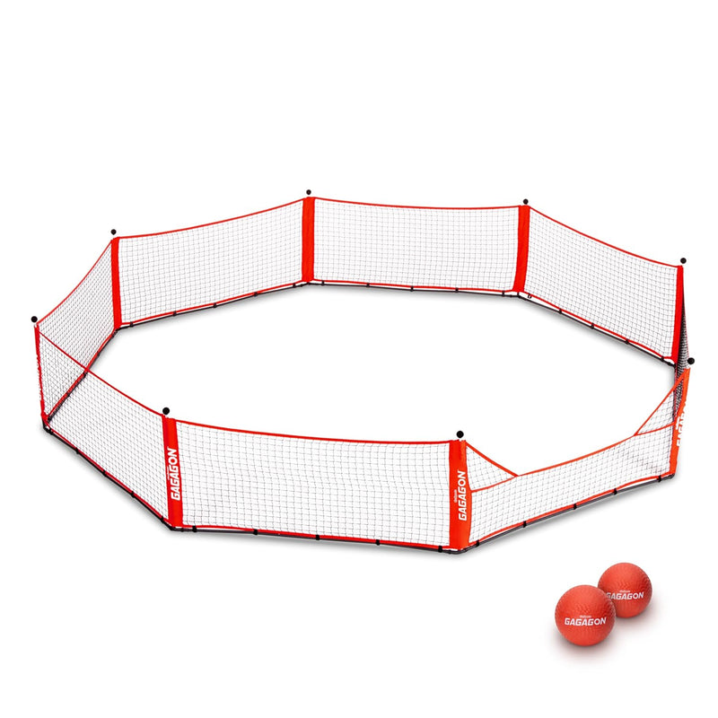 GoSports Gaga Ball Pit – 10 ft, 15 ft or 20 ft Portable Indoor/Outdoor Gaga