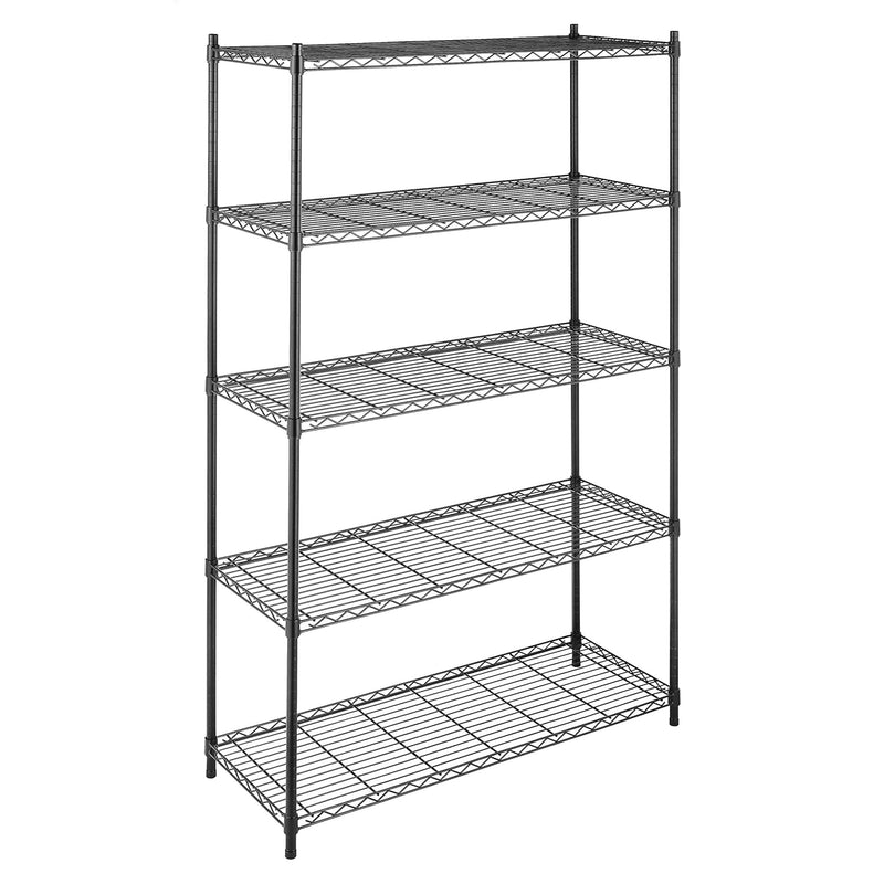 Supreme Tier Shelving 5 Adjustable Shelving-500 Pound Weight Capacity Per Shelf-