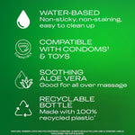 Water Based Lube For Sex, Touch & Play Personal Lubricant With Aloe Vera, Anal Lube & Sex Lube For Women & Men, Personal Lube For Anal Sex, Sex Lubricant & Sex Toy Lube, 6.76 Fl Oz (Pack Of 2)