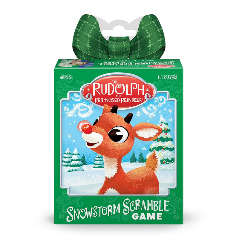 Funko Rudolph The Red-Nosed Reindeer Snowstorm Scramble Game for 1-5 Player