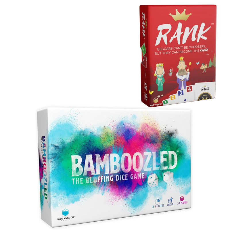 Bamboozled The Bluffing Dice Game + Rank Card Game